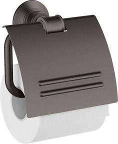 Hansgrohe Axor Montreux Papierhalter aus Metall für die Wandmontage in Silber/Grau gebürstet - Bild 1