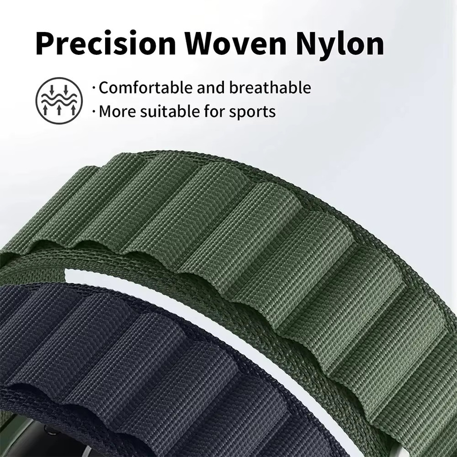 Garmin Uhrenarmband Alpine Loop, Nylon, 22/20 mm, Bunt, Unisex - Bild 5