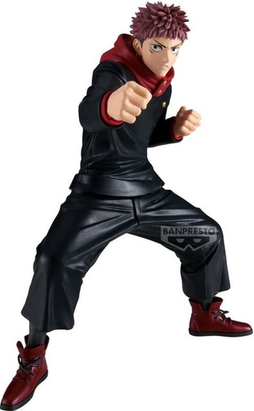 Banpresto Jujutsu Kaisen Itadori Yuji Grandista Anime Figur in Schwarz - Bild 1