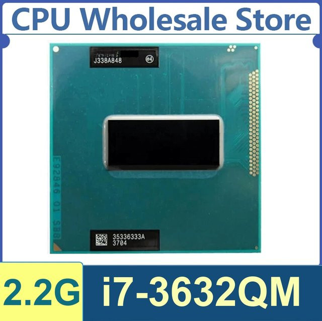 Intel Core i7-3632QM CPU Ivy Bridge mit 4 Kernen, 8 Threads, 2,20 GHz und 6 MB Cache, rPGA 988B SR0V0, DDR3 1600 MHz - Bild 1