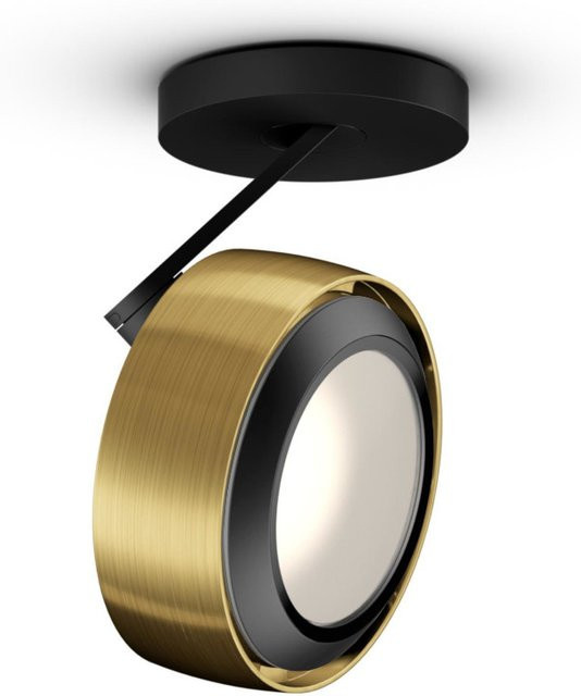 Occhio Più R alto 3d up VOLT LED-Deckenstrahler in Bronze und Schwarz matt mit Glas-Cone und warmweißem Licht (2700K) - Bild 1