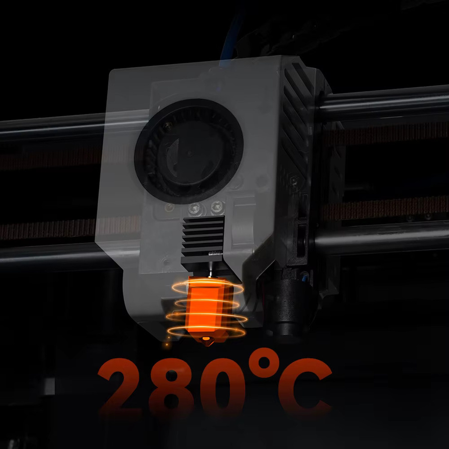 Qidi Hotend-Kit mit Keramik-Heizstab für Qidi X Plus 3, X Max 3, X Smart 3 und Q1 Pro in Schwarz - Bild 3