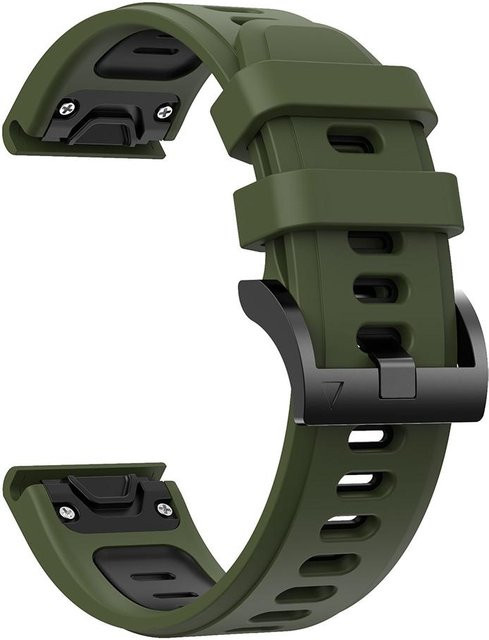 Uhrenarmband Silikon, 26 mm, Unisex - Bild 1