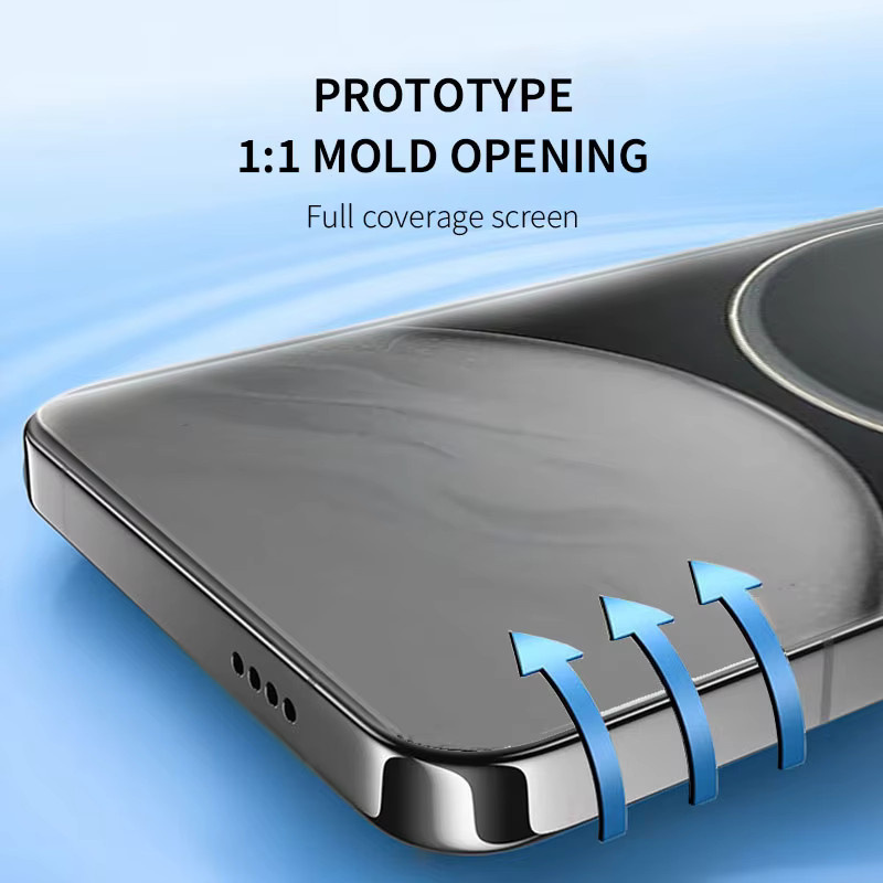 Silikon Hydrogel Display Schutzfolie für Xiaomi 14T 13T 12T 11T Pro und Redmi Note 14 13 14C 13C 14R, transparent, 2-4 Stück - Bild 4