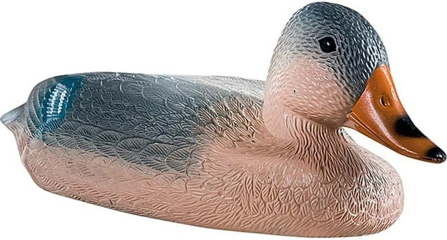 Heissner Teichfigur schwimmende Stockente in Multicolor aus Kunststoff - Bild 1