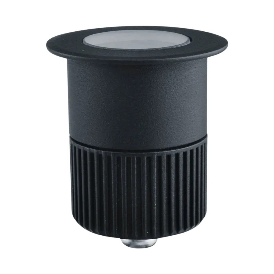 ENOVALITE LED Bodenleuchte Bodeneinbaustrahler für Garten und Pool, IP67, Warmweiß, 5W, 300lm, Schwarz - Bild 2