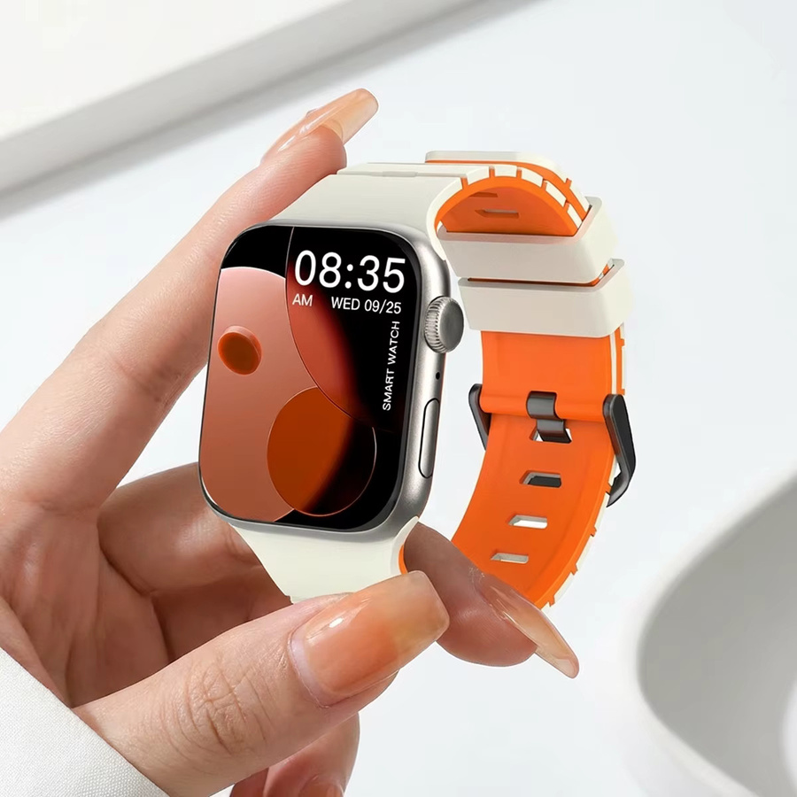 FancyWrist Uhrenarmband Silikon, Bicolor, Sportarmband für Apple Watch - Bild 4
