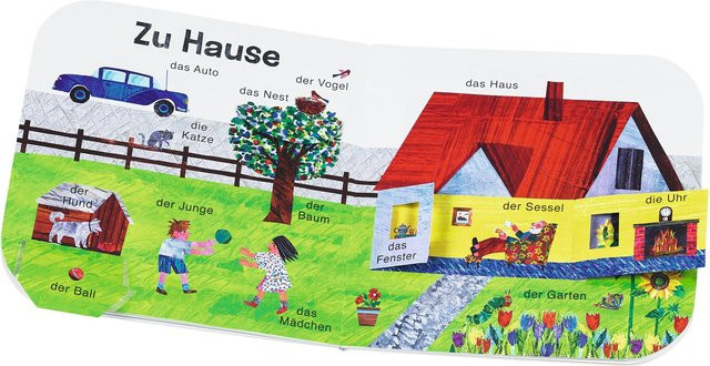 Die kleine Raupe Nimmersatt, Meine ersten 100 Wörter, Pappbilderbuch - Bild 1