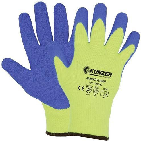 Kunzer Latex Arbeitshandschuhe Größe 9 in Multicolour mit EN 388 und EN 407 Zertifizierung - Bild 1