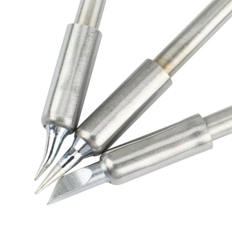 DVO Lötspitzen Set für JBC C245 Lötkolben, 2er Pack, Farbe Silber, kompatibel mit C245-029 und C245-030 - Bild 1