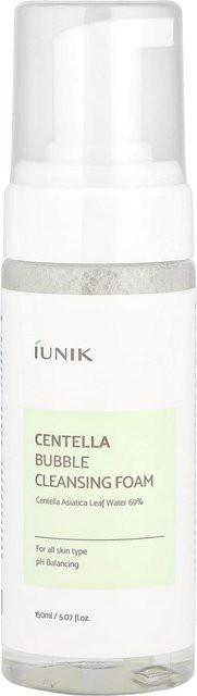 iUNIK Centella Asiatica Reinigungsschaum, 150 ml, Normale Haut - Bild 1