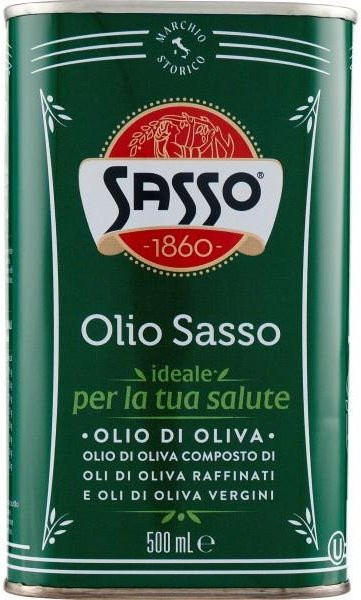 Sasso Natives Olivenöl Extra Italienisch 500 ml - Bild 1