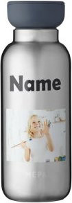 Mepal Thermoflasche in Silver mit persönlicher Namensbedruckung, 350 ml - Bild 1