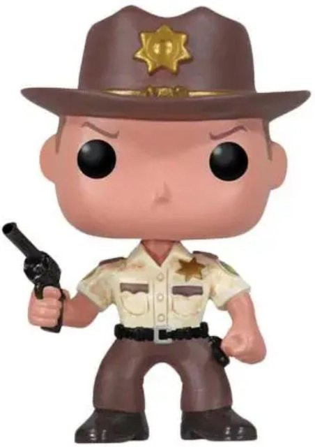Walking Dead Rick Grimes Blut, Vinyl Figur, Modell Puppen, ab 14 Jahren - Bild 1