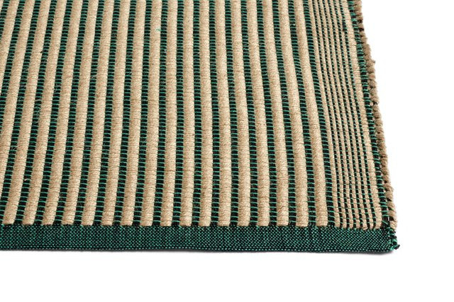 HAY Teppich Multicolor aus Jute und Baumwolle mit Flachgewebe und rutschfester Unterseite - Bild 1