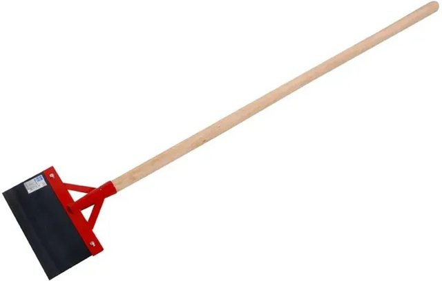 LUX-TOOLS Stoßscharre in Rot, Breite: 300 mm - Bild 1