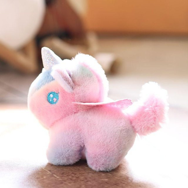 Yiran Health & Beauty Pony Plüsch Schlüsselanhänger, Bunt, ab 14 Jahren - Bild 1