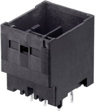 Molex Stiftgehäuse-Platine 2122100041 in Schwarz - Bild 1