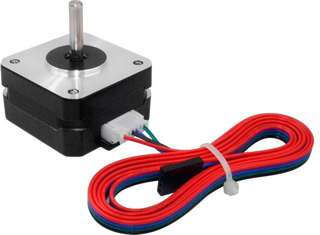 Aibecy 17HS4023 Nema Schrittmotor Titan für FDM-3D-Drucker mit 100 cm Kabel, Schwarz - Bild 1