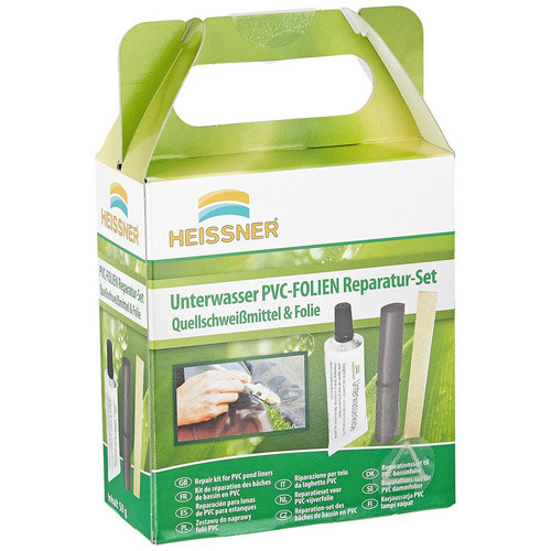 Heissner PVC Unterwasser-Folienkleber-Set in Schwarz - Bild 1