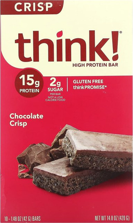 Denken! Proteinriegel Schokoladen-Crisp 10 x 42 g