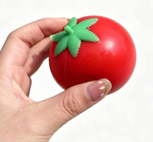 BC Pet Supplies Squishy Flüssige Tomate, Fidget Spielzeug - Bild 1