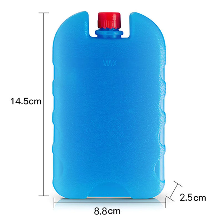 Wiederverwendbare Gel-Kühlpacks von ACRDDK in Blau mit Wasserbefüllung für Picknick und Frischhalteboxen - Bild 3