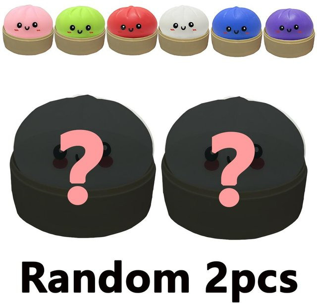 Needoh Dumpling Squishy, Realistisches Riesiges Quetschspielzeug, Weicher Teigball - Bild 1
