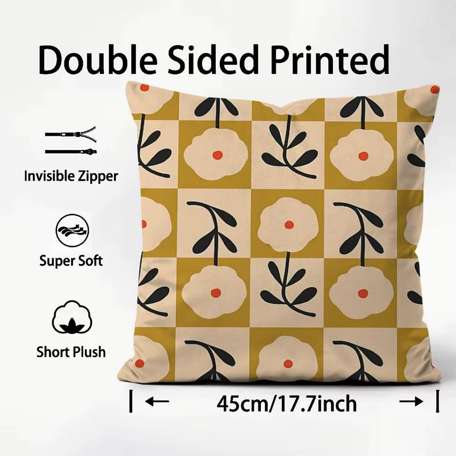 Orla Kiely Kissenbezug mit Blumenmuster in Black2 - Bild 3