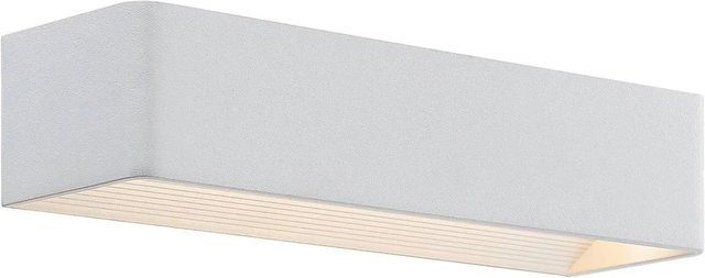 Arcchio LED Wandleuchte Modern Weiß aus Aluminium mit Up-Down Lichteffekt - Bild 1