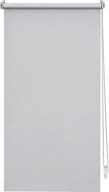 SALCAR Verdunkelungsrollo Klemmfix als Seitenzugrollo in Hellgrau, B: 80 cm, H: 160 cm - Bild 1