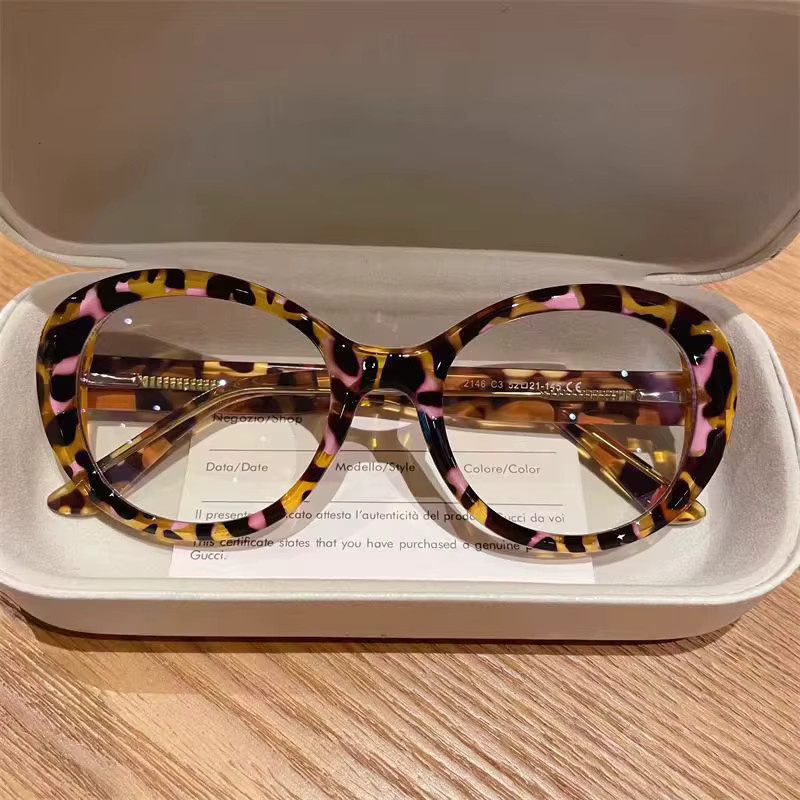 CLLOIO Lesebrille Damen, Vollrand, Rund, Multicolour, Blaulichtfilter - Bild 2