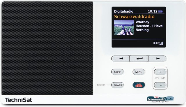 TechniSat DIGITRADIO 215 Schwarzwaldradio Edition DAB+ UKW Kofferradio in Weiß oder Schwarz - Bild 2