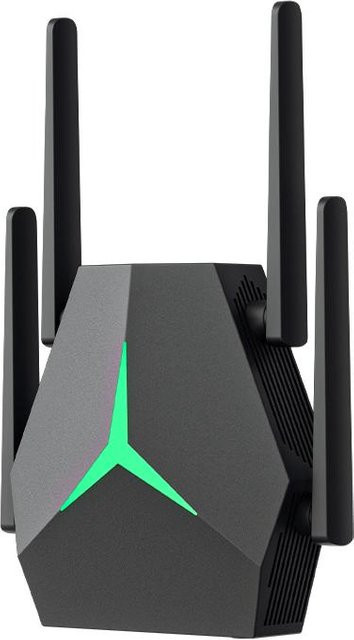 Meiteai-All AC1200 Dual-Band WLAN-Verstärker 5GHz 1200Mbps Wi-Fi Repeater Schwarz - Bild 1
