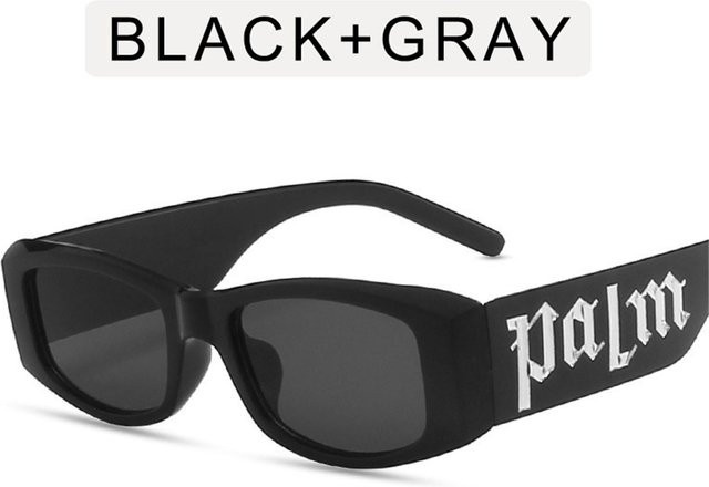 Sonnenbrille Unisex, Vollrand, rectangular, Kunststoff, schwarz - Bild 1