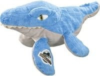 Schmidt Spiele Jurassic World Mosasaurus Kuscheltier in Blau/Grau - Bild 1
