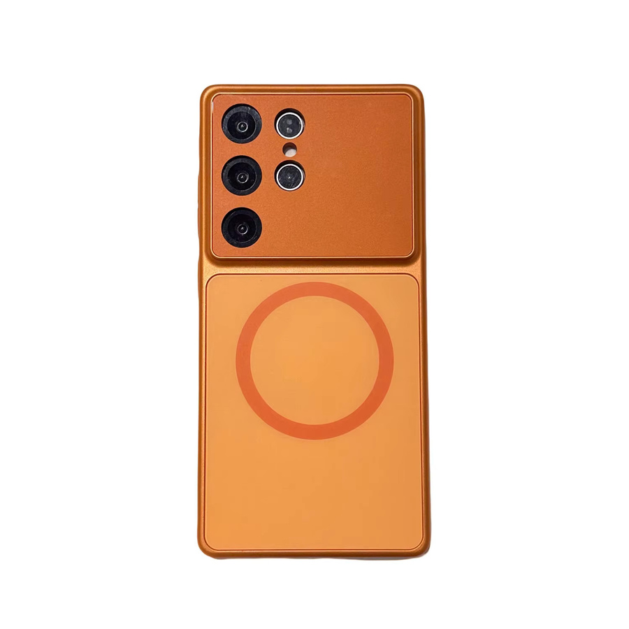 Samsung S26 S25 Ultra Schutzhülle aus Metall mit mattierter magnetischer Saugleistung und Linsenschutz aus Legierung - Bild 3