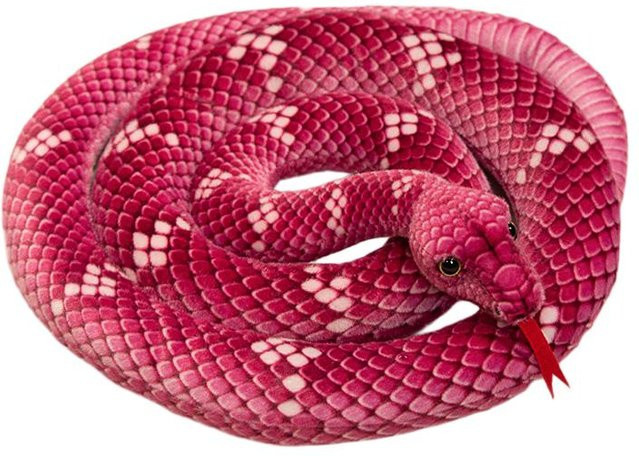 Yiran Health & Beauty Wasserboa Schlangen Plüschtier, Simulation, Gepunktet, 70cm - Bild 1