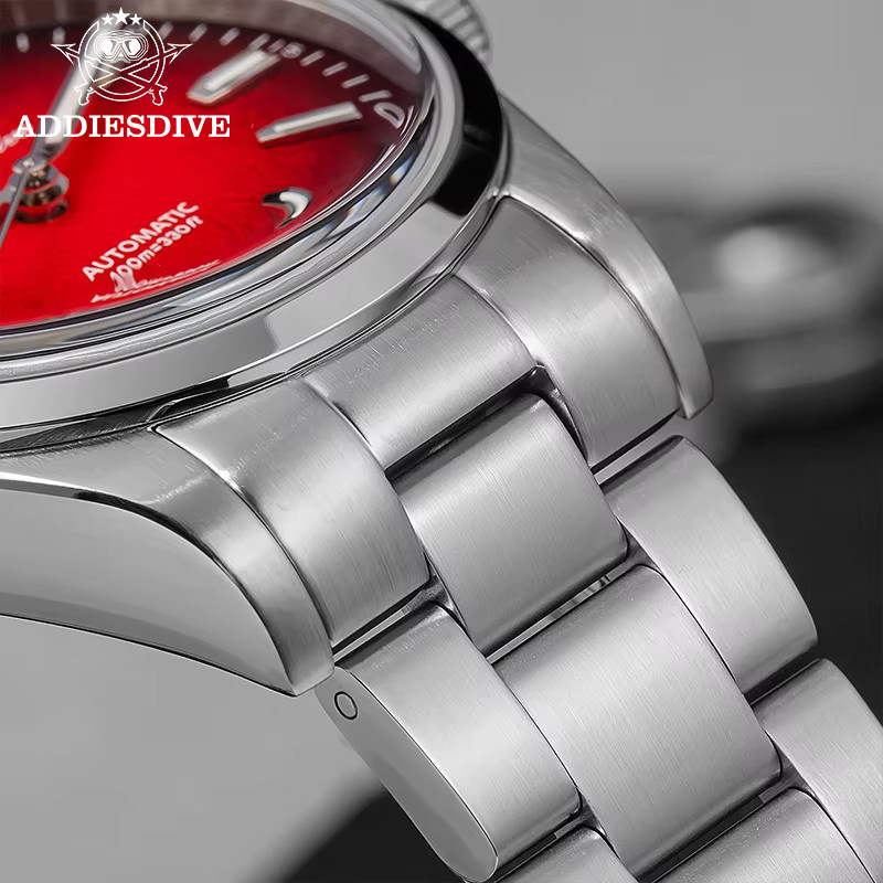 ADDIESDIVE Armbanduhr Automatik, Edelstahl, 39 mm, Herren - Bild 3