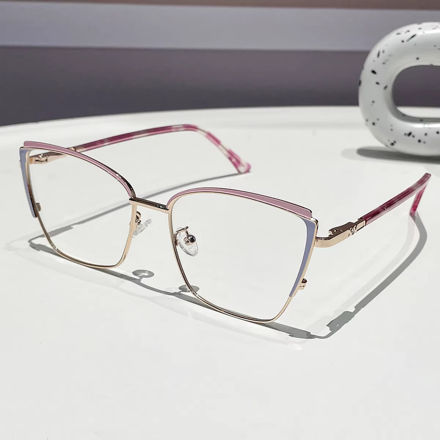 RELEN Korrektionsbrille, Unisex, quadratisch, Vollrand, pink - Bild 2