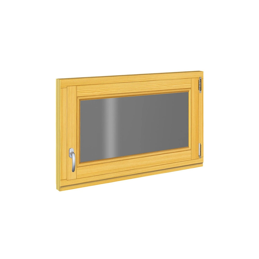 Roro Holzfenster Fichte in Braun und Beige, Typ Drehen-Kipp, Breite: 98 cm, Höhe: 58 cm - Bild 2