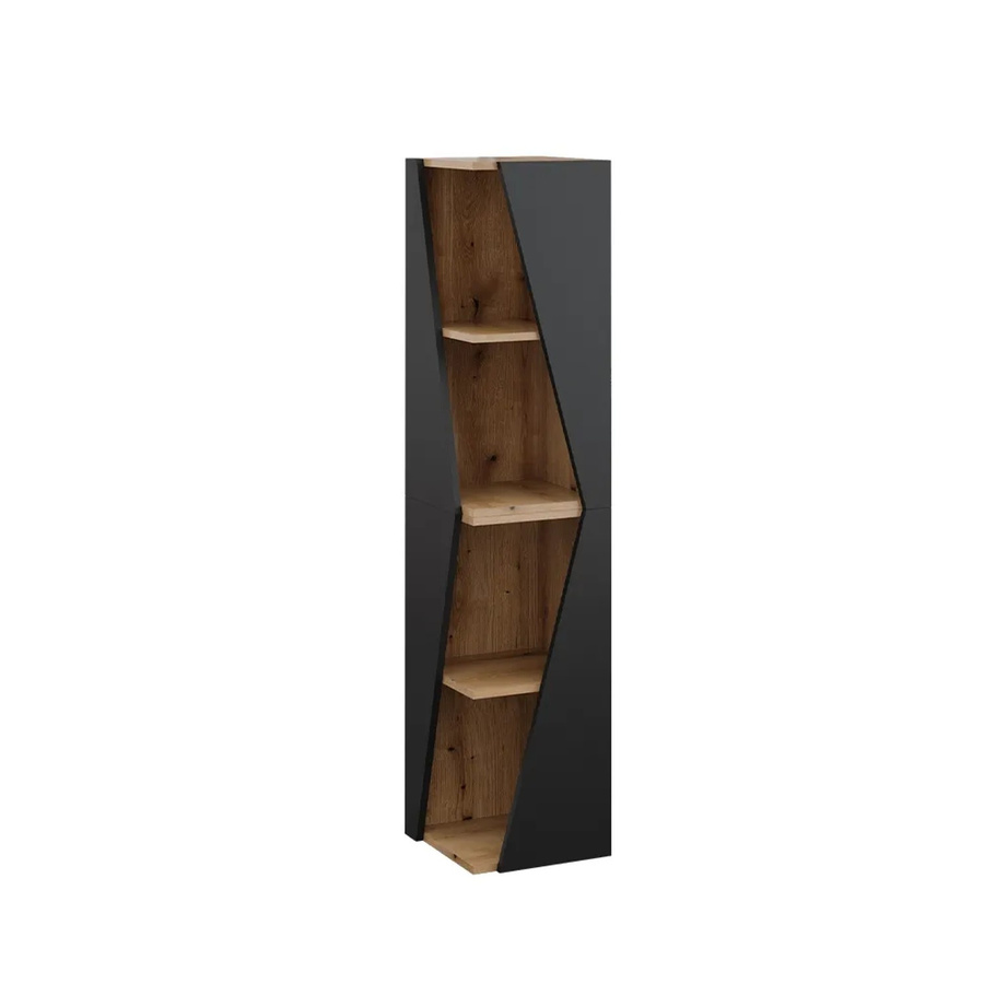 Vicco Badregal Benno Anthrazit-Eiche mit 3 Ablagen, B/T/H: 31,6 x 2,0 x 70,5 cm - Bild 3