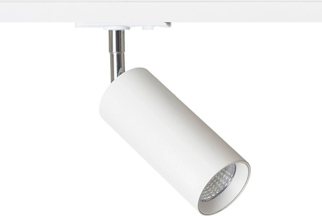 Rendl Deckenleuchte Mavro LED Weiß 12 W für 1-Phasen-Stromschiene mit warmweißem Licht - Bild 1