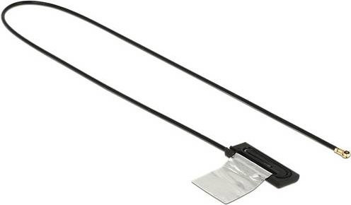 Delock 86286 WLAN Antenne 2.4 GHz in Schwarz mit 1 dBi Gewinn - Bild 1