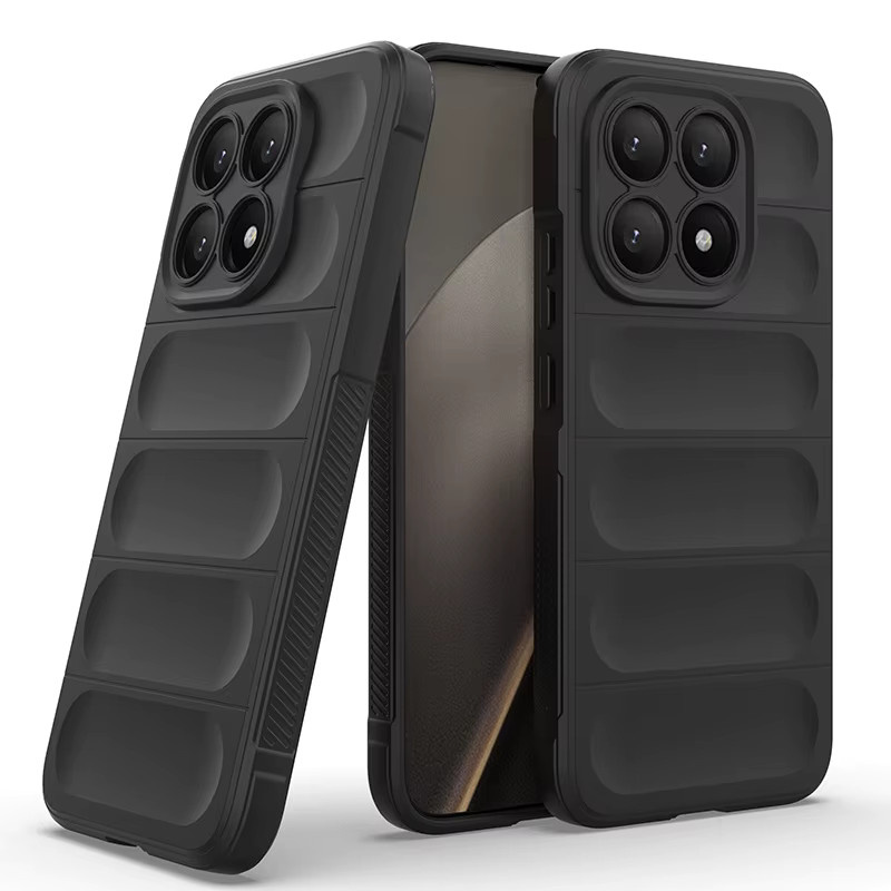 Flexible Silikonhülle für Xiaomi 15T, 17T Pro, Mi 15 und Mi 17 5G, stoßfest und weich, Farben: Schwarz oder Lila - Bild 2