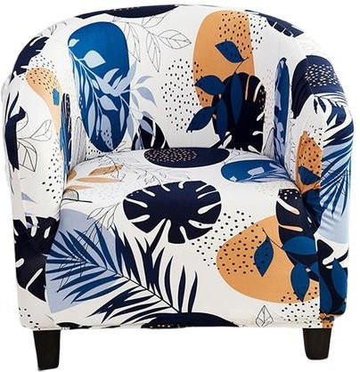 S-EMIGA Club-Stuhl-Schonbezug für Sessel in Multicolour, elastischer Wannenstuhl-Bezug aus Polyester und Elasthan - Bild 1