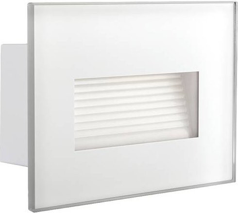 Kanlux Glasi 33693 LED Außeneinbauleuchte für Treppen und Stufen, Weiß, 3W - Bild 1
