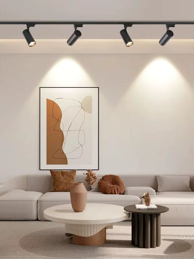 CANMEIJIA LED Schienensystem mit COB-Chip Spotleuchten für Wohnzimmer und Shops - Bild 7