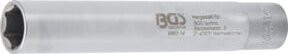 BGS Steckschlüssel-Einsatz Sechskant extra tief 14 mm mit 3/8 Zoll Antrieb, silber - Bild 1