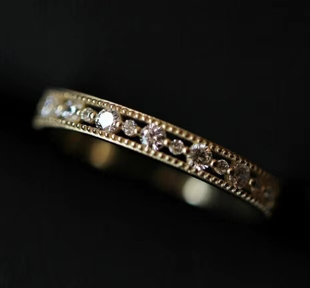 Huitan Ring, Gold Farbe, CZ, Damen - Bild 2